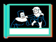 Gamma Force in Pit of a Thousand Screams for IBM PC/Compatibles - Helping an old lady.
