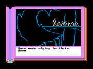 Gamma Force in Pit of a Thousand Screams for IBM PC/Compatibles - Impending doom.