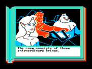 Gamma Force in Pit of a Thousand Screams for IBM PC/Compatibles - The gamma force...
