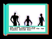 Gamma Force in Pit of a Thousand Screams for IBM PC/Compatibles - Some shadowy figures... 