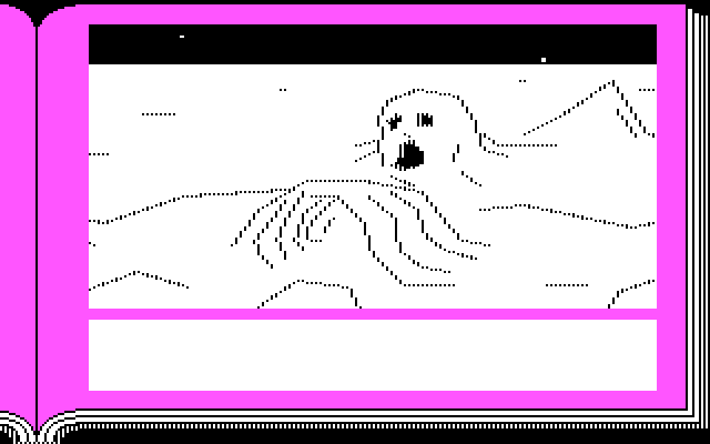 Gamma Force in Pit of a Thousand Screams IBM PC/Compatibles Screenshot: The entrance to the titular pit.