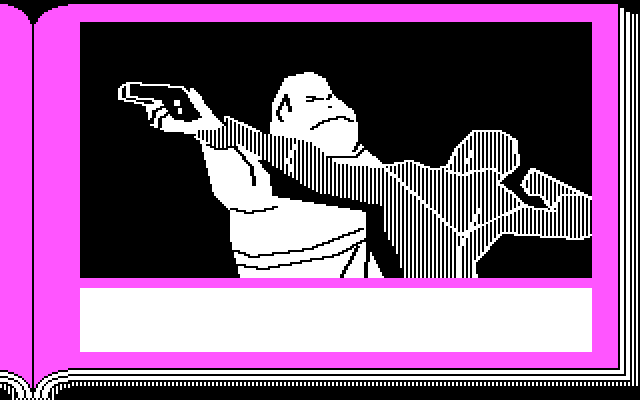 Gamma Force in Pit of a Thousand Screams IBM PC/Compatibles Screenshot: Fight sequence.