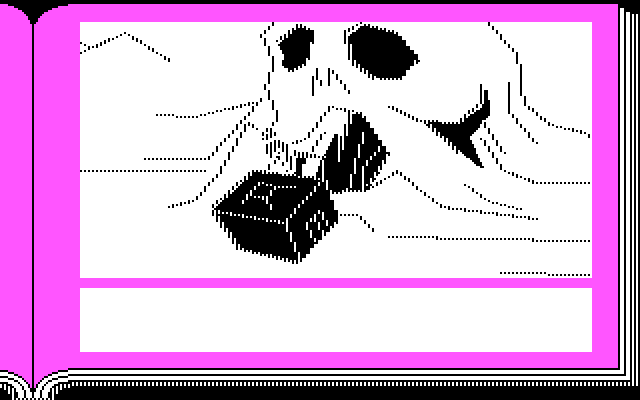 Gamma Force in Pit of a Thousand Screams IBM PC/Compatibles Screenshot: Escaping from the pit...