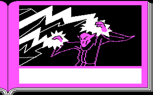 Gamma Force in Pit of a Thousand Screams IBM PC/Compatibles Screenshot: What magic is this?