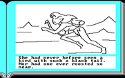Gamma Force in Pit of a Thousand Screams for IBM PC/Compatibles - Running towards a crashed ship...