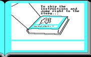 Gamma Force in Pit of a Thousand Screams for IBM PC/Compatibles - The game gives the option of reading instructions first.