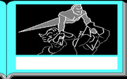 Gamma Force in Pit of a Thousand Screams for IBM PC/Compatibles - Flying to our destination.