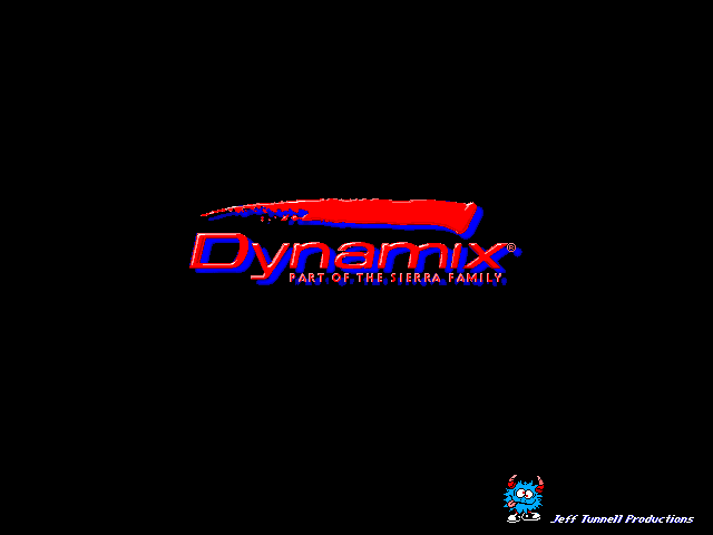 Even More! Incredible Machine, The IBM PC/Compatibles Screenshot: Dynamix logo.
