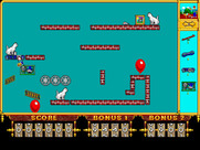 Even More! Incredible Machine, The for IBM PC/Compatibles - Each puzzle gives you a baffling list of objects to use.