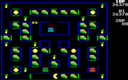 Super Pac-Man for IBM PC/Compatibles - Eating some pies on this level...