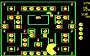 Super Pac-Man for IBM PC/Compatibles - Game start.