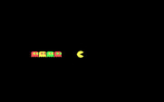 Super Pac-Man for IBM PC/Compatibles - Ghosts chase Pac-Man in the first between-level cartoon...