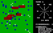 Adventure Quest IV for IBM PC/Compatibles - Fire Fighter - The fire spreads...