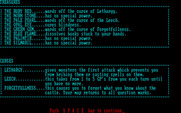 Adventure Quest IV for IBM PC/Compatibles - Amulet of Yendor - Here's some of the treasures you can find.