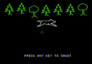 Adventure Quest IV for Apple II - Wagons West - Defend yourself from wild animals.