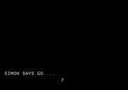 Adventure Quest IV for Apple II - Simple Simon - Go! Type the numbers Simon previously showed you...