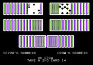 Adventure Quest IV for Apple II - Concentration - Taking a look at some cards...