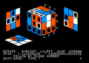 Adventure Quest IV for Apple II - Rubix Cube - Attempting to solve the cube...