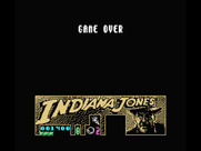 Indiana Jones and the Last Crusade: The Action Game for MSX - Game over.