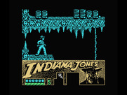 Indiana Jones and the Last Crusade: The Action Game for MSX - The starting location.