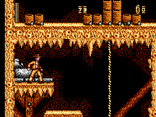Indiana Jones and the Last Crusade: The Action Game Sega Master System Screenshot: Game start.