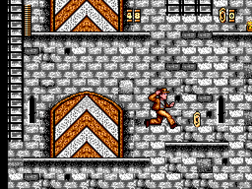 Indiana Jones and the Last Crusade: The Action Game Sega Master System Screenshot: Game demo.