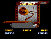 Indiana Jones and the Last Crusade: The Action Game for Sega Master System - Game over.