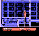 Indiana Jones and the Last Crusade: The Action Game for NES / Famicom - Exploring an airship...
