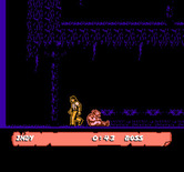 Indiana Jones and the Last Crusade: The Action Game for NES / Famicom - The screen goes dark if your torch runs out...and then I got knocked down!
