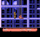 Indiana Jones and the Last Crusade: The Action Game for NES / Famicom - I've been knocked down!