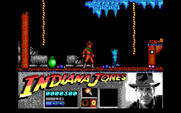Indiana Jones and the Last Crusade: The Action Game for IBM PC/Compatibles - Dodging falling objects...