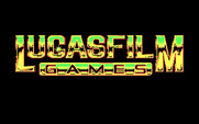 Indiana Jones and the Last Crusade: The Action Game for IBM PC/Compatibles - LucasFilm Games logo.