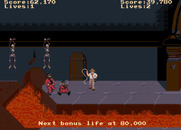 Indiana Jones and the Temple of Doom for Arcade - Don't fall into the lava...