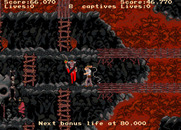 Indiana Jones and the Temple of Doom for Arcade - Mola Ram gets in the way from time to time...