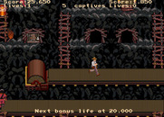 Indiana Jones and the Temple of Doom for Arcade - Don't get crushed on the conveyer belt!