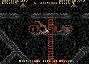 Indiana Jones and the Temple of Doom for Arcade - A giant bat got me!