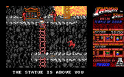Indiana Jones and the Temple of Doom for IBM PC/Compatibles - The statue is somewhere above me...