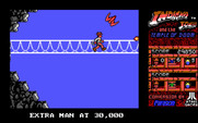 Indiana Jones and the Temple of Doom for IBM PC/Compatibles - Crossing the bridge...