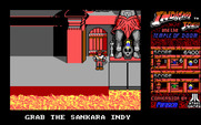 Indiana Jones and the Temple of Doom for IBM PC/Compatibles - Grab the Sankara stone while the platform is closed...