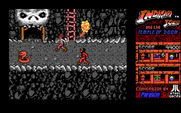 Indiana Jones and the Temple of Doom for IBM PC/Compatibles - Avoid the snakes and thuggee guards...