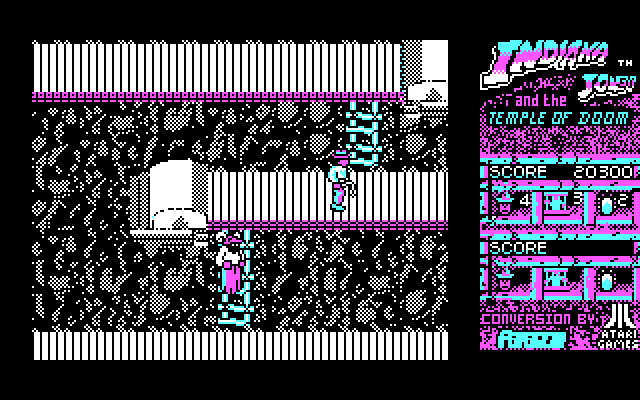 Indiana Jones and the Temple of Doom IBM PC/Compatibles Screenshot: More conveyor belts!