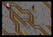 Indiana Jones and the Temple of Doom for Apple II - Avoid the dead end tracks!