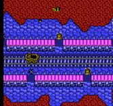 Indiana Jones and the Temple of Doom for NES / Famicom - Riding in the mine cart...