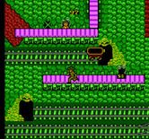Indiana Jones and the Temple of Doom for NES / Famicom - Running along another conveyer...