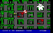Ghostbusters for IBM PC/Compatibles - The marshmallow man causes some damage...