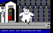 Ghostbusters for IBM PC/Compatibles - Sneak past the marshmallow man!