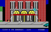 Ghostbusters for IBM PC/Compatibles - Attempting to catch a ghost...