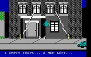 Ghostbusters for IBM PC/Compatibles - Slowly trapping the ghost...