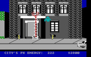 Ghostbusters for IBM PC/Compatibles - Trying to catch a ghost, but missed!