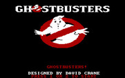 Ghostbusters for IBM PC/Compatibles - Title screen.